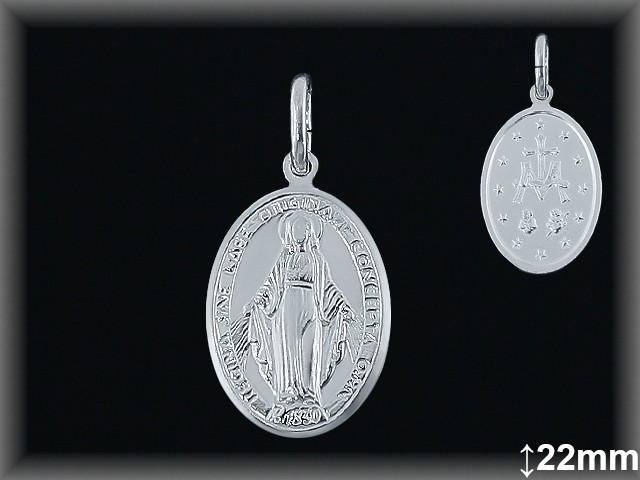Medallas Plata al por mayor ref 33L601D22. Mayoristas Plata al por Mayor