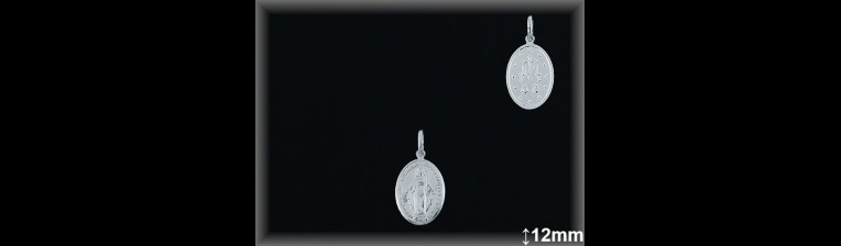 Medallas Plata al por mayor ref 33L601D12. Mayoristas Plata al por Mayor
