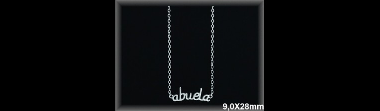 Collares Plata al por mayor ref 7L026W. Mayoristas Plata al por Mayor