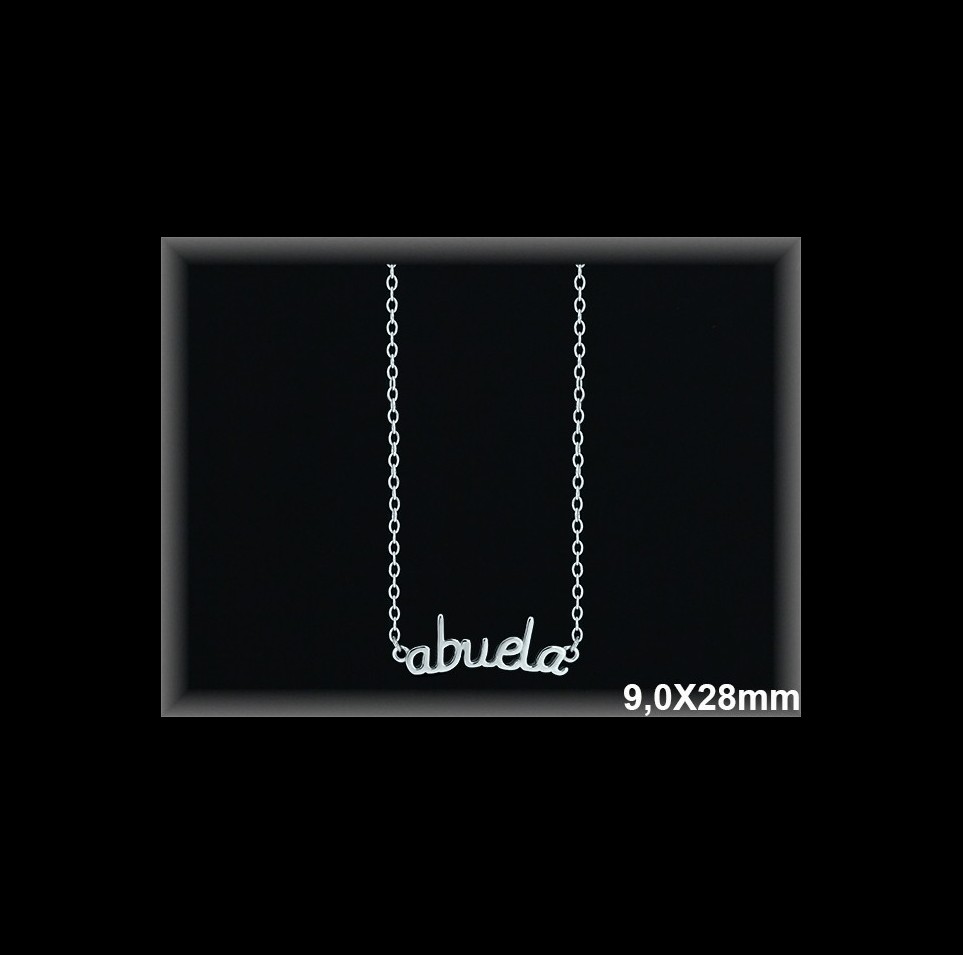 Collares Plata al por mayor ref 7L026W. Mayoristas Plata al por Mayor
