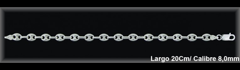 Pulseras Plata al por mayor ref 9L489. Mayoristas Plata al por Mayor