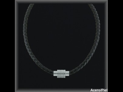Gargantillas Acero al mayor ref 99G003N. Mayoristas Joyeria en Acero