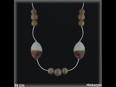 Collar piedras naturales al por mayor ref 7596 Mayoristas Plata