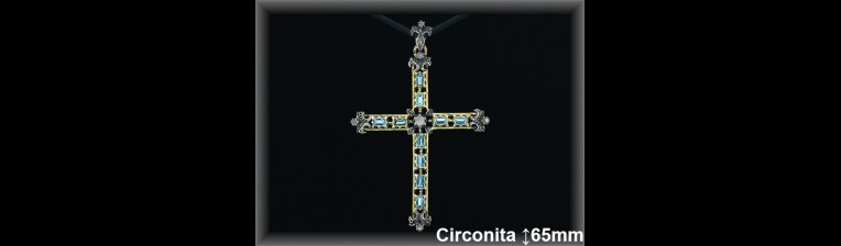 Cruces Plata al por mayor ref 4Q002CG. Mayoristas Plata al por Mayor