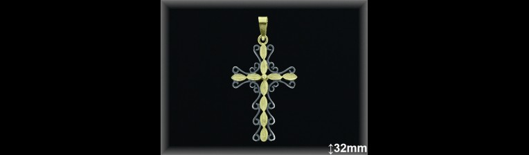 Cruces Plata al por mayor ref 4Q017BI. Mayoristas Plata al por Mayor