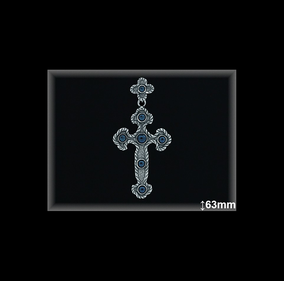 Cruces Plata al por mayor ref 4Q003Z. Mayoristas Plata al por Mayor
