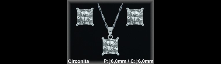 Conjunto Plata al por mayor ref 79210. Mayoristas Plata al por Mayor