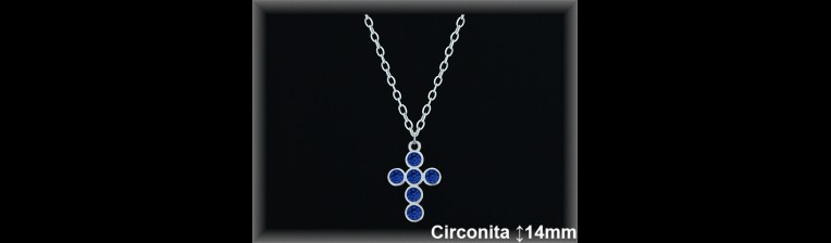 Cruces Plata al por mayor ref 4459Z. Mayoristas Plata al por Mayor