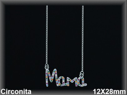 Collares Plata al por mayor ref 7Z222TW. Mayoristas Plata al por Mayor