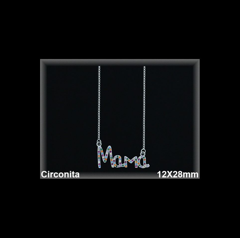 Collares Plata al por mayor ref 7Z222TW. Mayoristas Plata al por Mayor