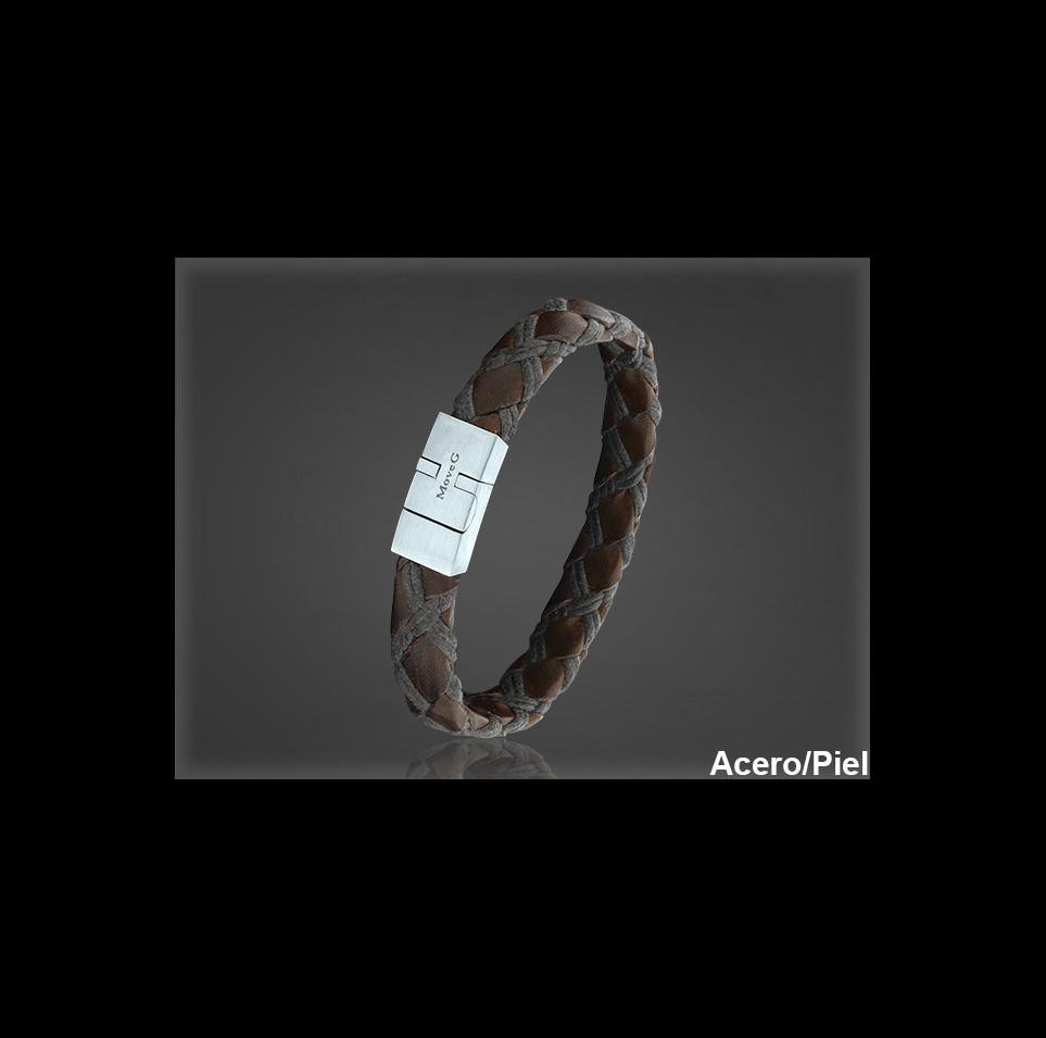 Pulsera Cuero al por Mayor Hombre ref 99331M. Mayoristas Pulsera Piel