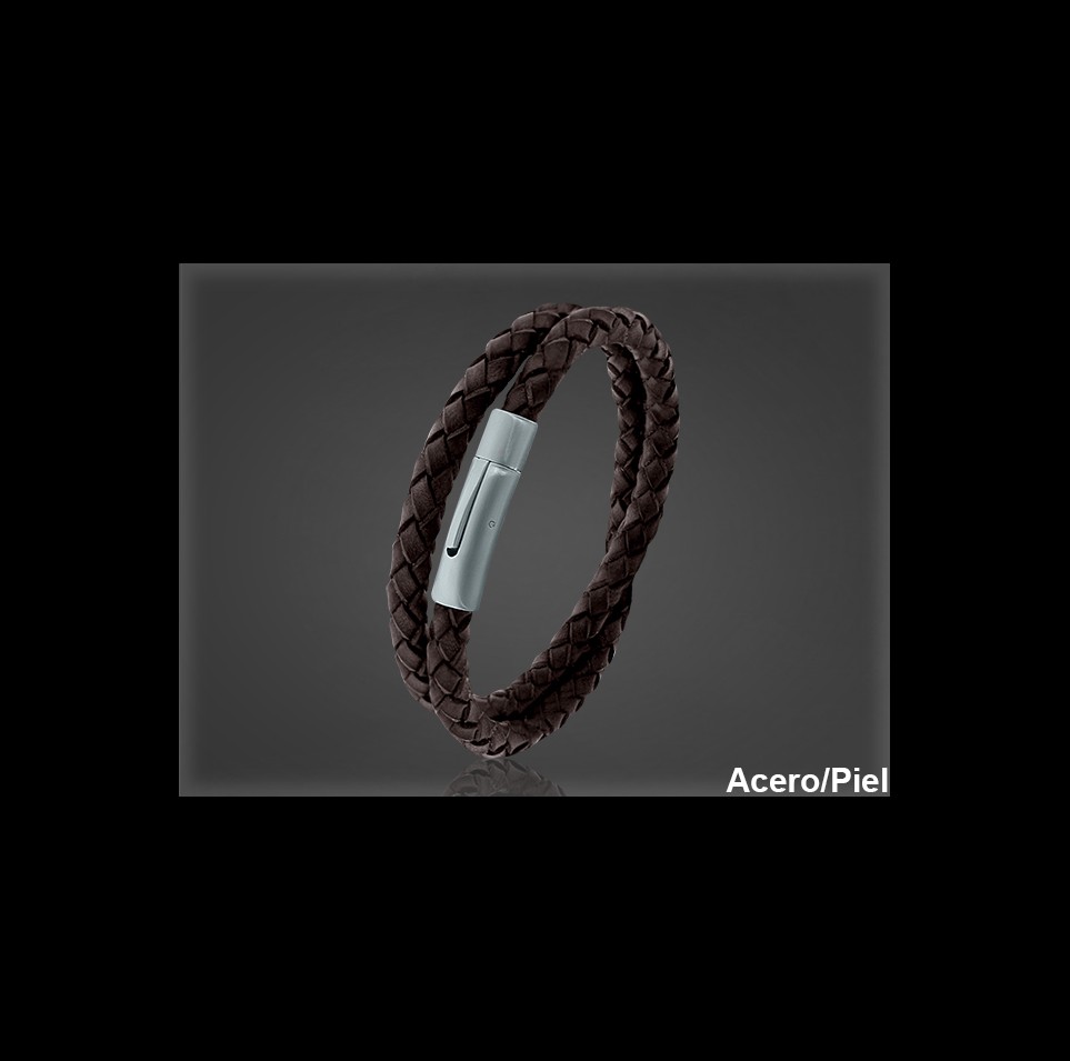 Pulsera Cuero al por Mayor Hombre ref 99131M. Mayoristas Pulsera Piel