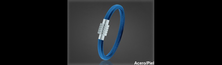 Pulsera Cuero al por Mayor Hombre ref 99128AA. Mayoristas Pulsera Piel