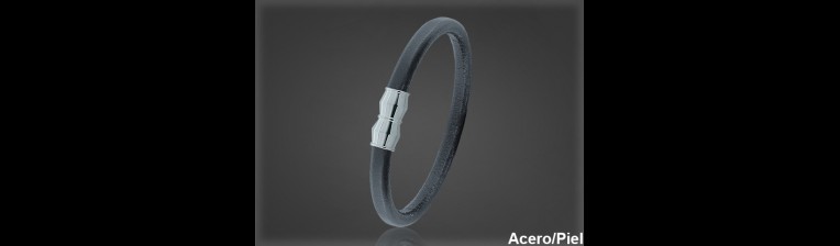 Pulsera Cuero al por Mayor Hombre ref 99128G. Mayoristas Pulsera Piel