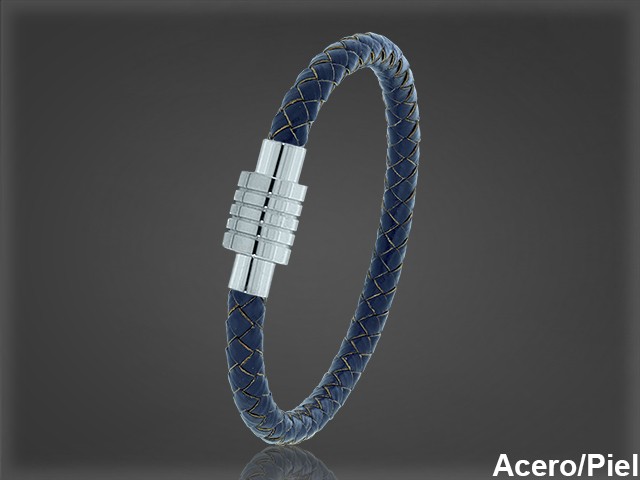 Pulsera Cuero al por Mayor Hombre ref 99127A. Mayoristas Pulsera Piel