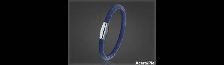 Pulsera Cuero al por Mayor Hombre ref 99134A. Mayoristas Pulsera Piel