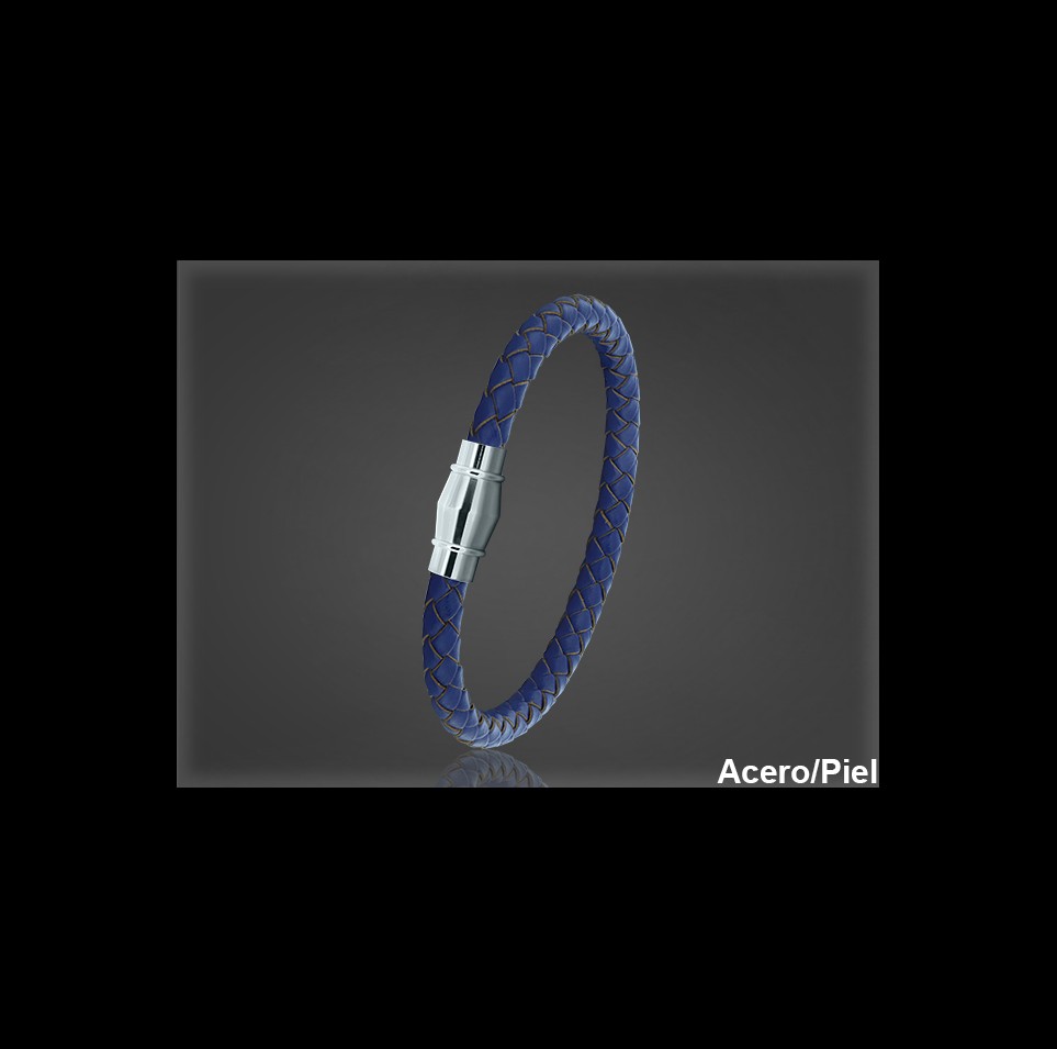 Pulsera Cuero al por Mayor Hombre ref 99134A. Mayoristas Pulsera Piel