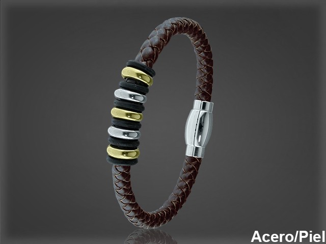 Pulsera Cuero al por Mayor Hombre ref 99119M. Mayoristas Pulsera Piel Pulsera Cuero al por Mayor Hombre ref 99119M. Mayoristas Pulsera Piel