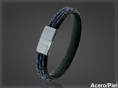 Pulsera Cuero al por Mayor Hombre ref 99327A. Mayoristas Pulsera Piel