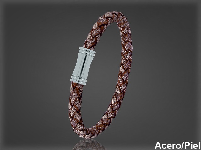 Pulsera Cuero al por Mayor Hombre ref 99129MD. Mayoristas Pulsera Piel