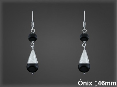 Pendientes Canarios Plata al por Mayor ref P8785MLW. Mayorista Plata