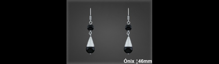 Pendientes Canarios Plata al por Mayor ref P8785MLW. Mayorista Plata