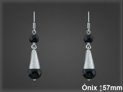 Pendientes Canarios Plata al por Mayor ref P8786MF. Mayorista Plata