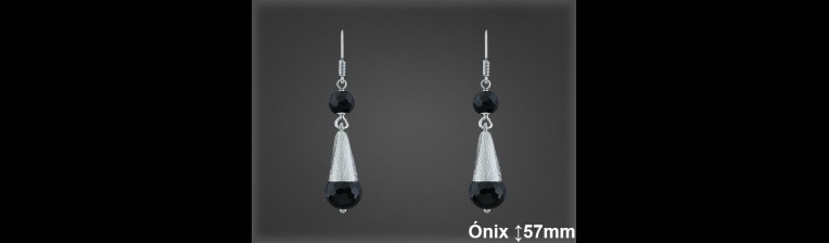 Pendientes Canarios Plata al por Mayor ref P8786MF. Mayorista Plata