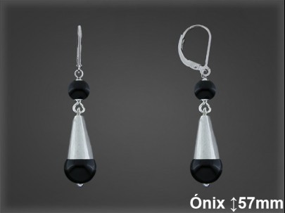 Pendientes Canarios Plata al por Mayor ref P8786LLBW. Mayorista Plata