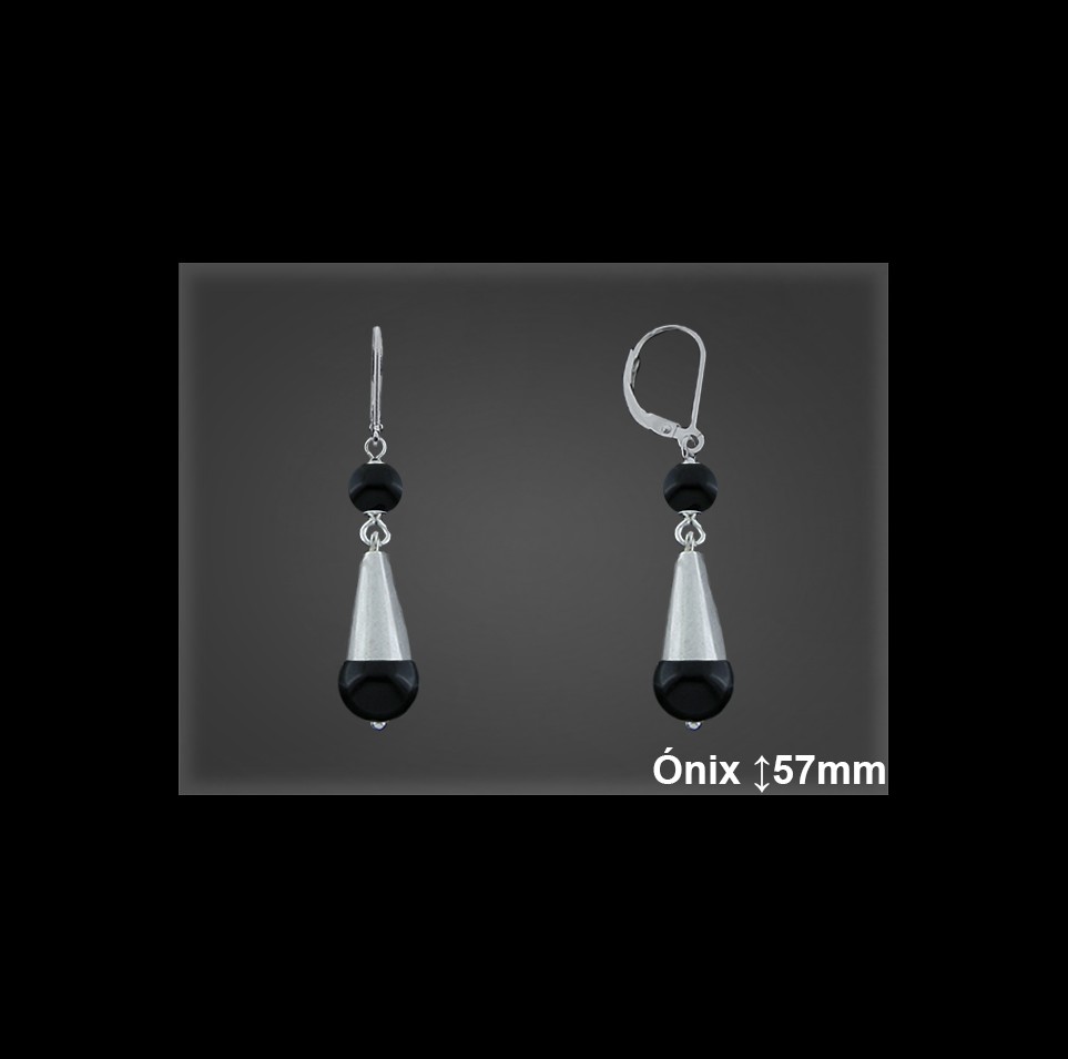 Pendientes Canarios Plata al por Mayor ref P8786LLBW. Mayorista Plata