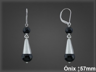 Pendientes Canarios Plata al por Mayor ref P8786LFBW. Mayorista Plata