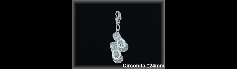 Charms Pulsera Plata al por Mayor ref 34229. Mayoristas Plata