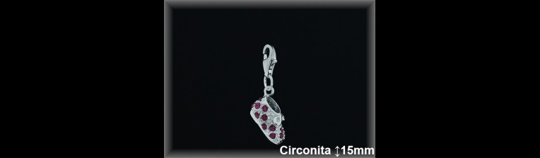 Charms Pulsera Plata al por Mayor ref 34214A. Mayoristas Plata