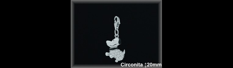 Charms Pulsera Plata al por Mayor ref 34203. Mayoristas Plata
