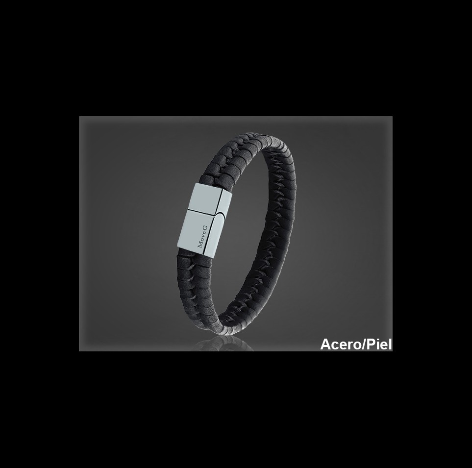 Pulsera Cuero al por Mayor Hombre ref 99342N. Mayoristas Pulsera Piel