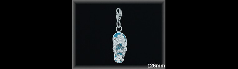 Colgante Pulsera Plata al por Mayor ref 34442C. Mayoristas Plata