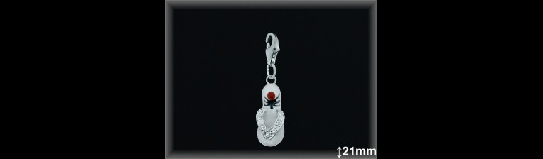 Colgante Pulsera Plata al por Mayor ref 34407B. Mayoristas Plata