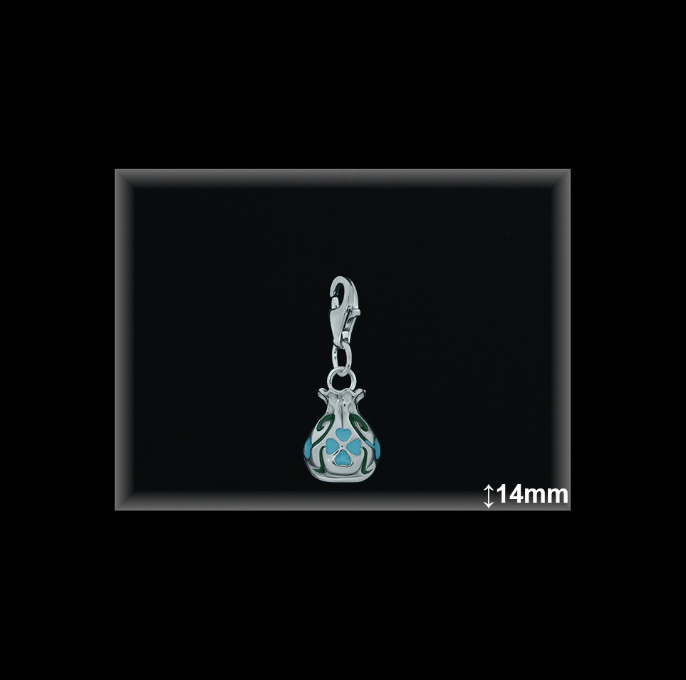 Colgante Pulsera Plata al por Mayor ref 34435C. Mayoristas Plata