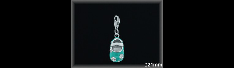 Colgante Pulsera Plata al por Mayor ref 34402. Mayoristas Plata