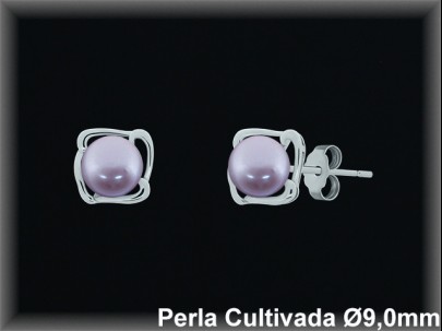 Pendientes Plata al por mayor ref MR003CW Mayoristas Plata al por Mayor