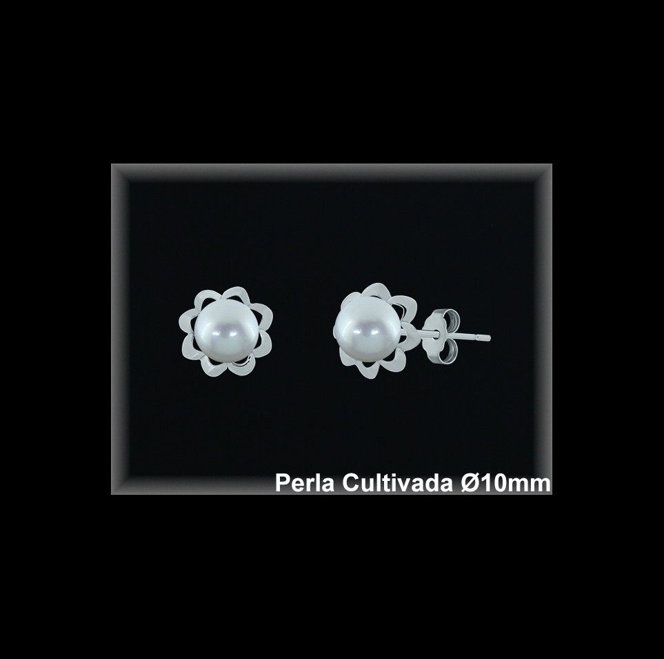 Pendientes Plata al por mayor ref MR016W Mayoristas Plata al por Mayor