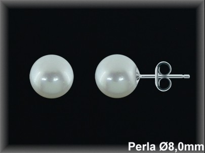 Pendientes Plata al por mayor ref M8221W Mayoristas Plata al por Mayor