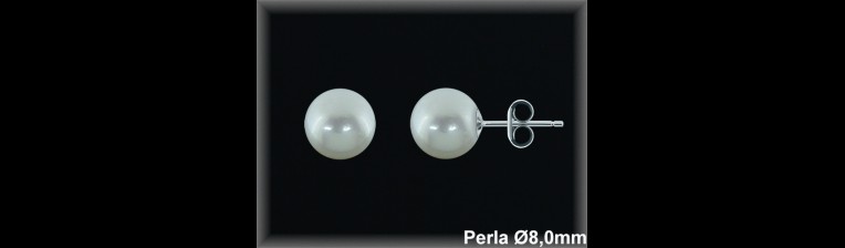 Pendientes Plata al por mayor ref M8221W Mayoristas Plata al por Mayor
