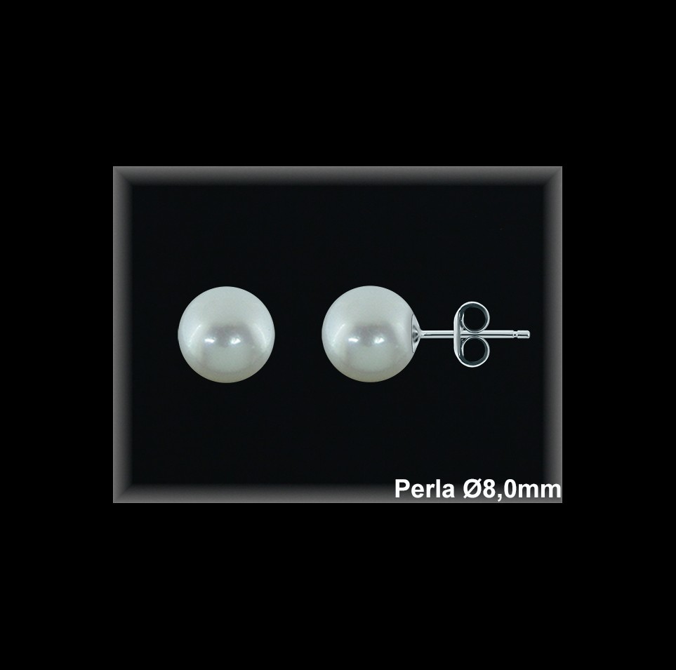 Pendientes Plata al por mayor ref M8221W Mayoristas Plata al por Mayor