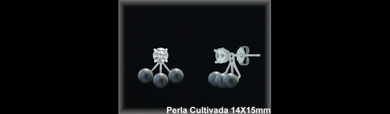 Pendientes Plata al por mayor ref R8644G Mayoristas Plata al por Mayor