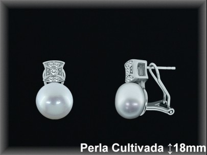 Pendientes Plata al por mayor ref R8604 Mayoristas Plata al por Mayor