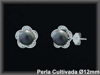 Pendientes Plata al por mayor ref R8560G Mayoristas Plata al por Mayor