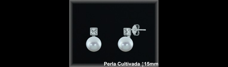 Pendientes Plata al por mayor ref R8606 Mayoristas Plata al por Mayor