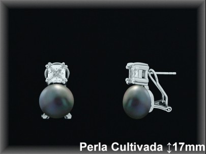 Pendientes Plata al por mayor ref R8602G Mayoristas Plata al por Mayor