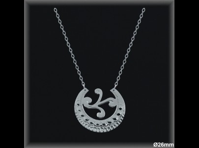 Colgantes Aros Argollas Canarias Plata al por Mayor ref 7147a